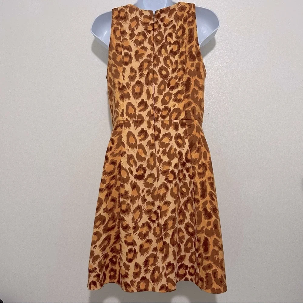 Kate Spade Ladies Size Small Animal Print Casual Dresss